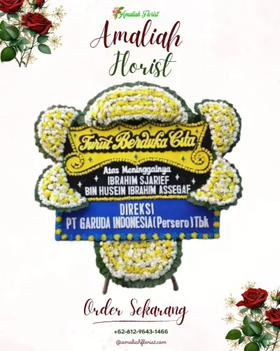Papan Bunga Duka di 16 Ilir